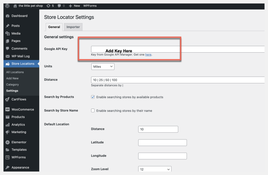 paste api key